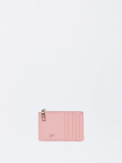 PARFOIS Sandalen>Unifarbene Kartentasche Rosa
