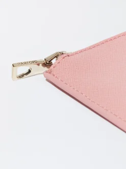 PARFOIS Sandalen>Unifarbene Kartentasche Rosa