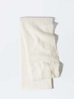 PARFOIS Geldbeutel>Unifarbener Pashmina Ekrü