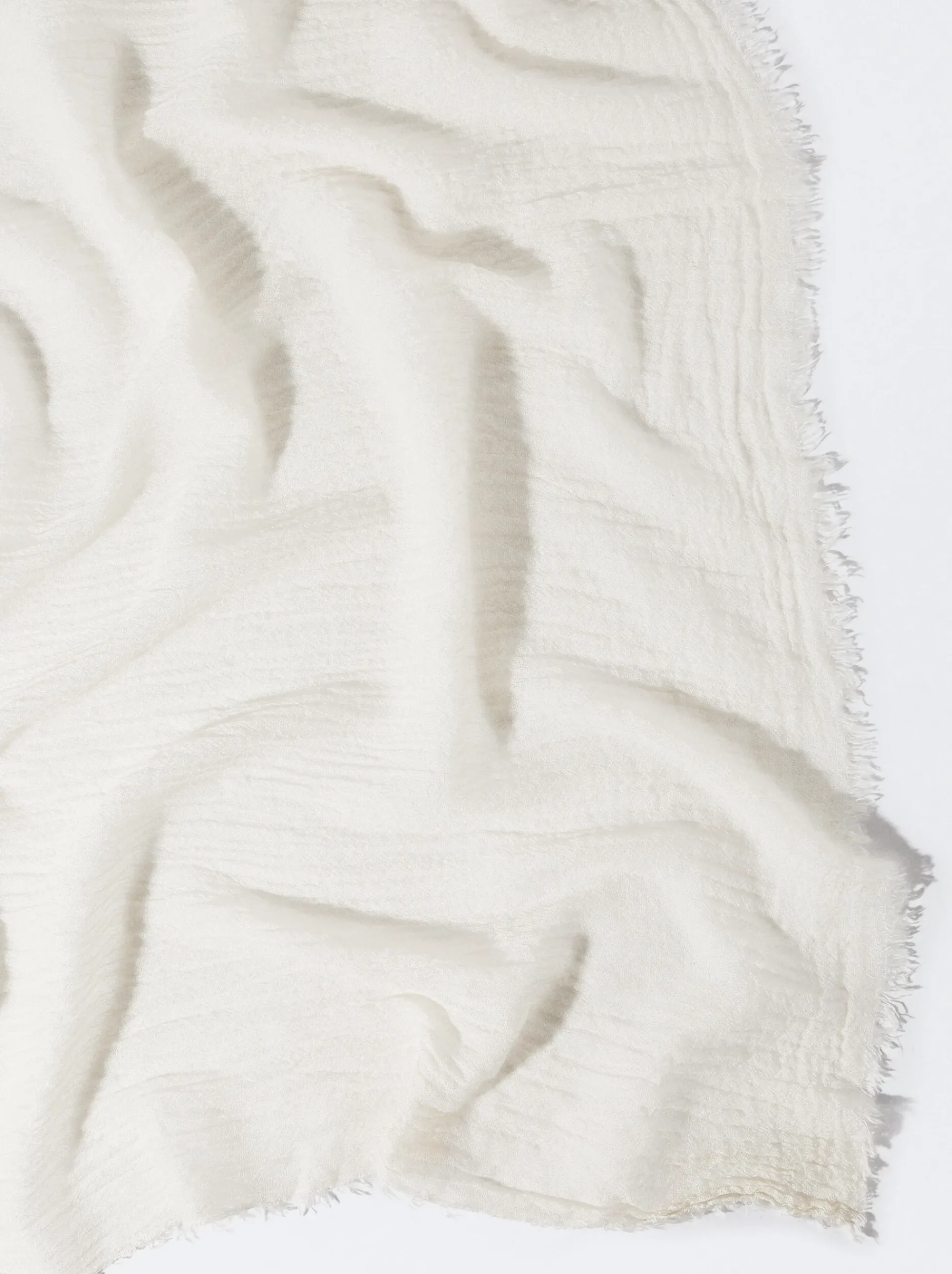 PARFOIS Geldbeutel>Unifarbener Pashmina Ekrü
