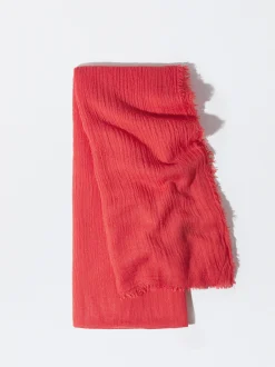 PARFOIS Basics>Unifarbener Pashmina Rot
