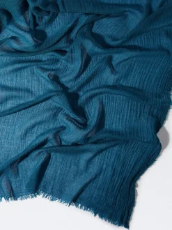 PARFOIS Basics>Unifarbener Pashmina Blau