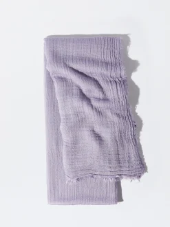 PARFOIS Geldbeutel|Basics>Unifarbener Pashmina Mit Ausgefranstem Saum Lila