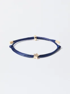 PARFOIS Kurze Halsketten>Verstellbares Armband Mit Anhänger Blau