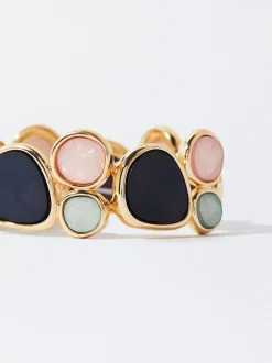 PARFOIS Trend Collection|Set Halsketten>Verstellbares Armband Mit Strass Mehrfarbig