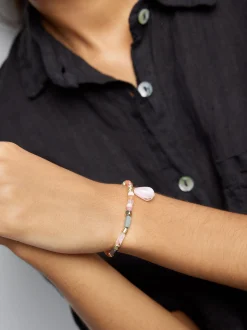 PARFOIS Trend Collection|Kurze Halsketten>Verstellbares Armband Mit Strass Mehrfarbig