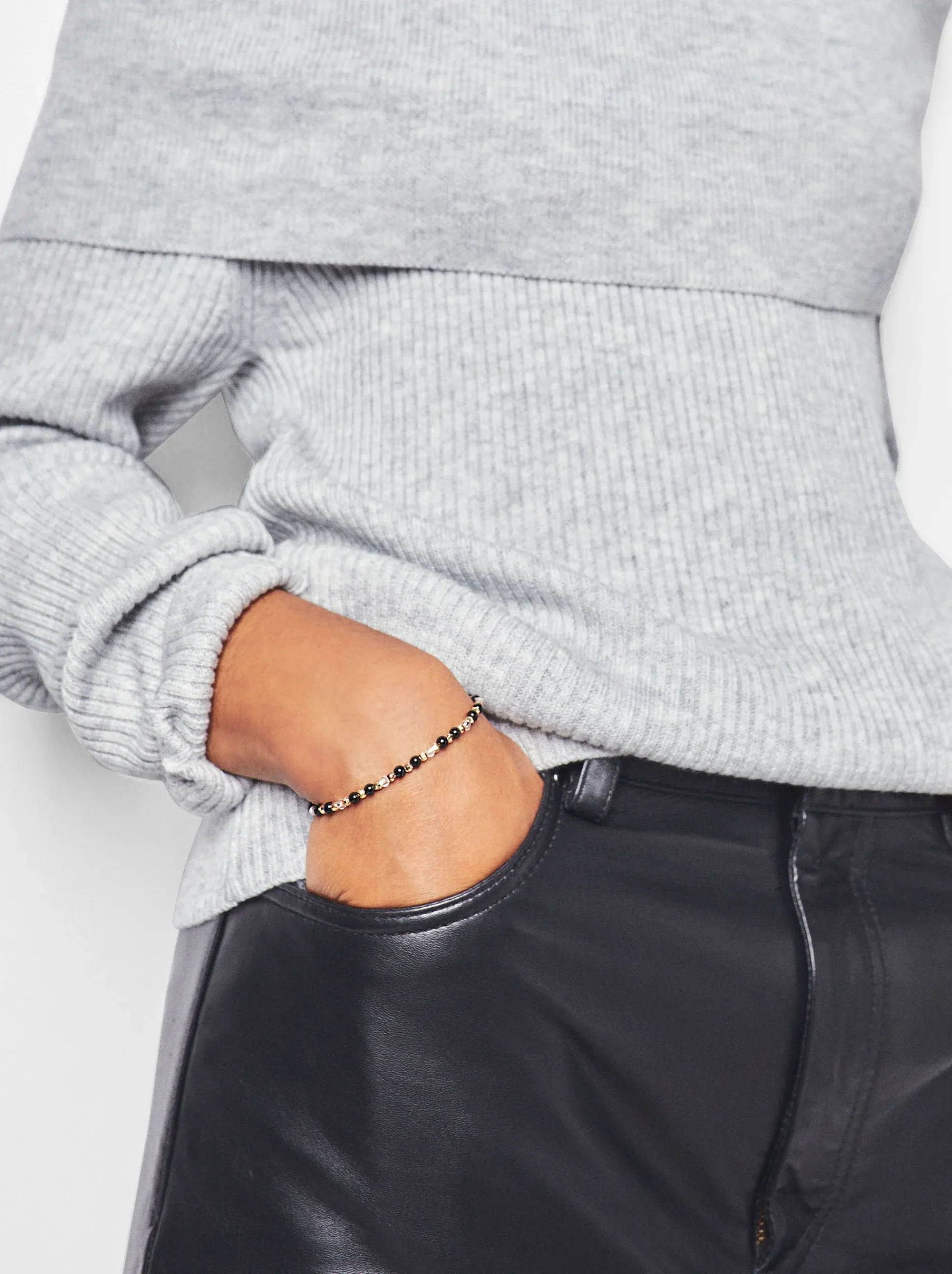 PARFOIS Set Ohrringen|Hoop-Ohrringe>Verstellbares Armband Mit Ziersteinen