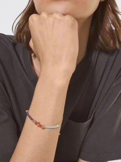 PARFOIS Trend Collection|Kurze Ohrringe>Verstellbares Armband Mit Ziersteinen