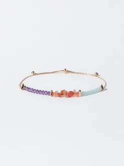 PARFOIS Trend Collection|Kurze Ohrringe>Verstellbares Armband Mit Ziersteinen