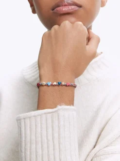 PARFOIS Kurze Halsketten>Verstellbares Armband Mit Charm Aus Stahl