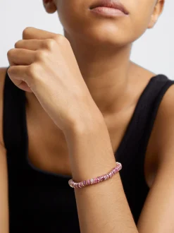 PARFOIS Kurze Halsketten>Verstellbares Armband Mit Ziersteinen Rosa