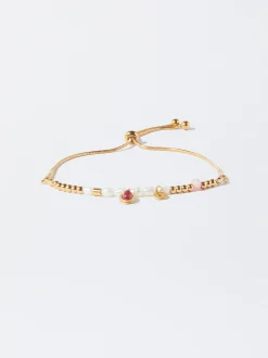 PARFOIS Ohrringe>Verstellbares Armband Mit Ziersteinen Weib