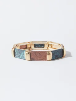 PARFOIS Kurze Halsketten>Verstellbares Armband Mit Strass Mehrfarbig