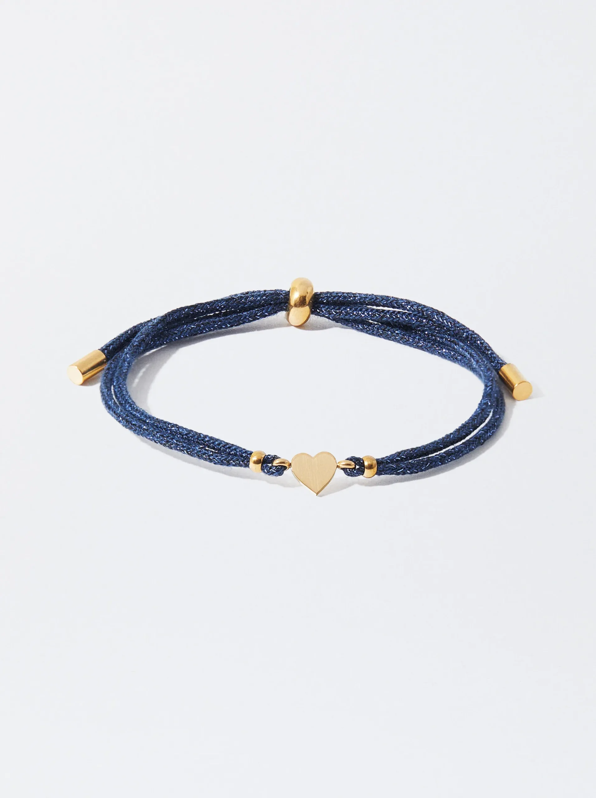 PARFOIS Ohrringe>Verstellbares Armband Mit Charm Aus Stahl Blau