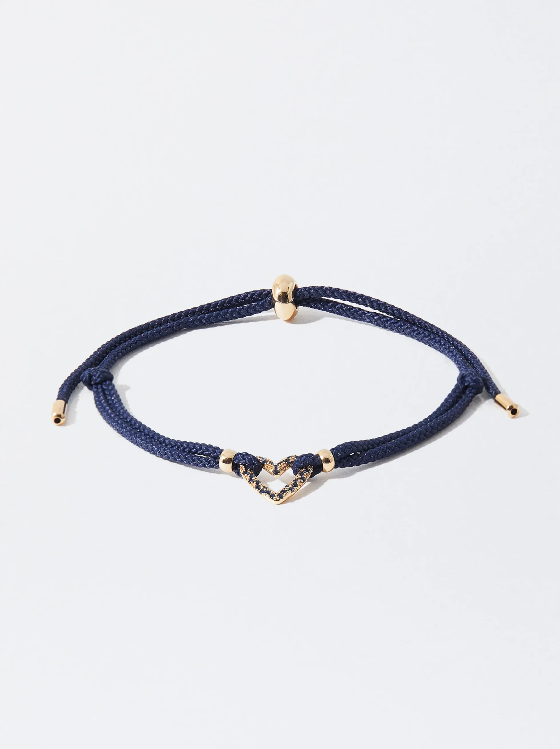 PARFOIS Kurze Halsketten>Verstellbares Armband Mit Anhängern Blau