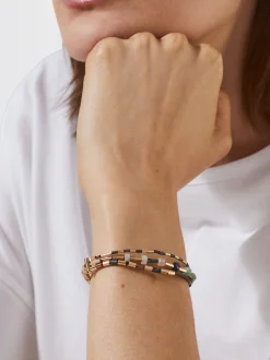 PARFOIS Trend Collection|Kurze Halsketten>Verstellbares Armband Mit Strass Mehrfarbig