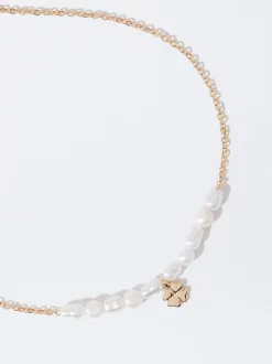 PARFOIS Raffinierter Modeschmuck|Ringe>Verstellbares Armband Mit Perlen Golden