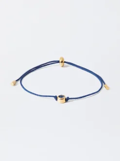 PARFOIS Ohrringe>Verstellbares Armband Mit Charm Aus Stahl Blau