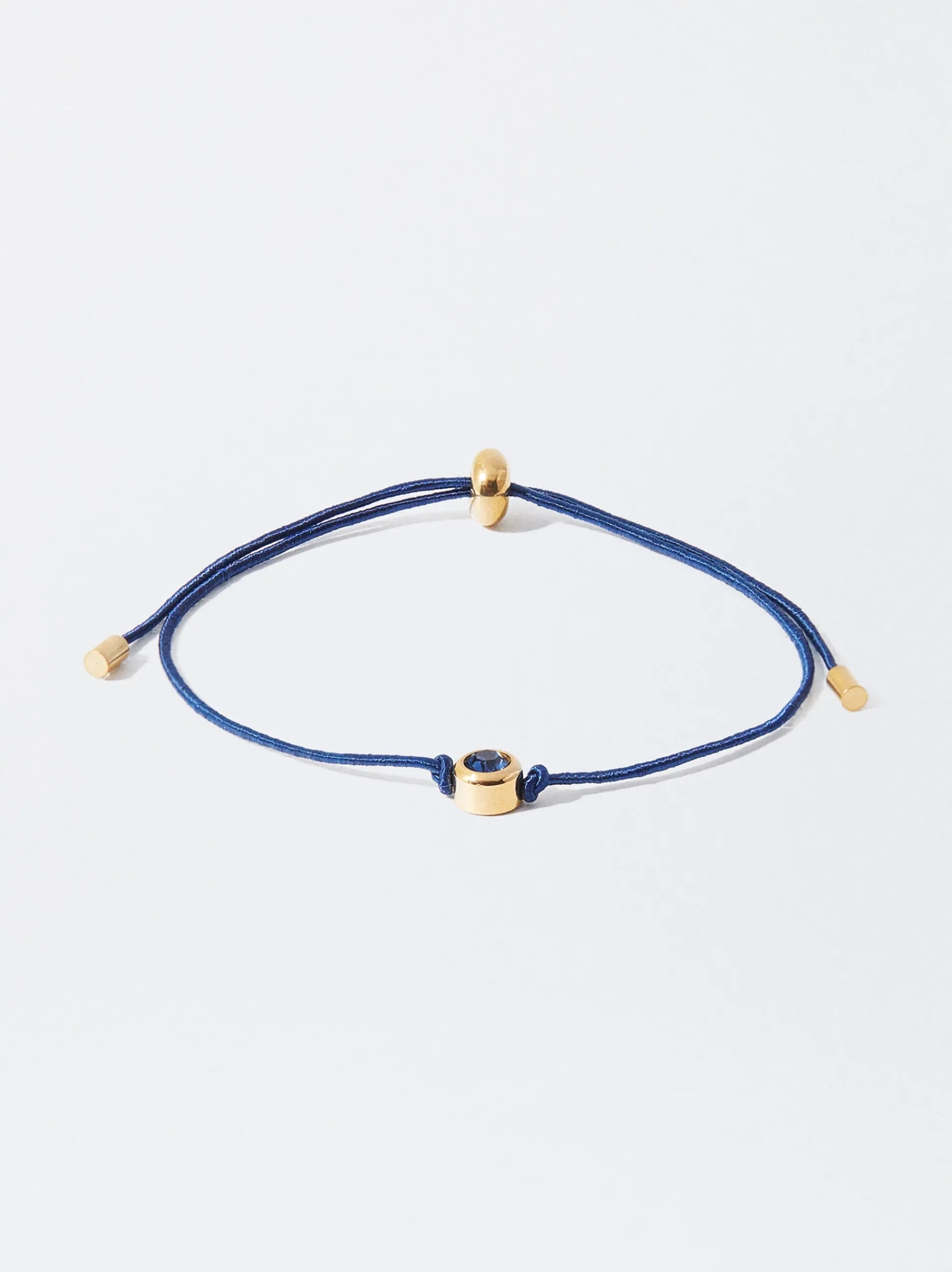 PARFOIS Ohrringe>Verstellbares Armband Mit Charm Aus Stahl Blau