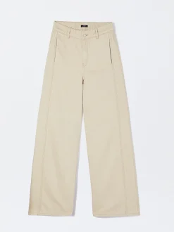 PARFOIS Strick|Pullover Und Jacke>Weite Baumwollhose Ekr&uuml;