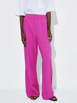 PARFOIS Schultertaschen>Weite Leinenhose Fuchsia