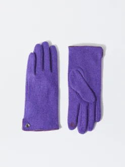 PARFOIS Kartenetuis>Wollhandschuhe Violett