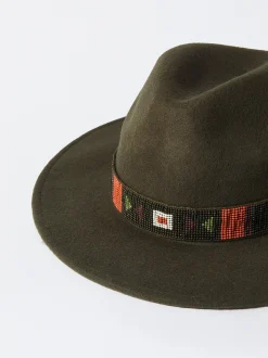 PARFOIS Strohhüte>Wollm&uuml;tze Khaki