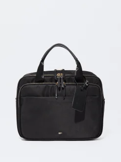 PARFOIS Umhängetaschen>13-Zoll-Laptoptasche Aus Nylon Schwarz