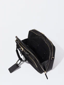 PARFOIS Umhängetaschen>13-Zoll-Laptoptasche Aus Nylon Schwarz
