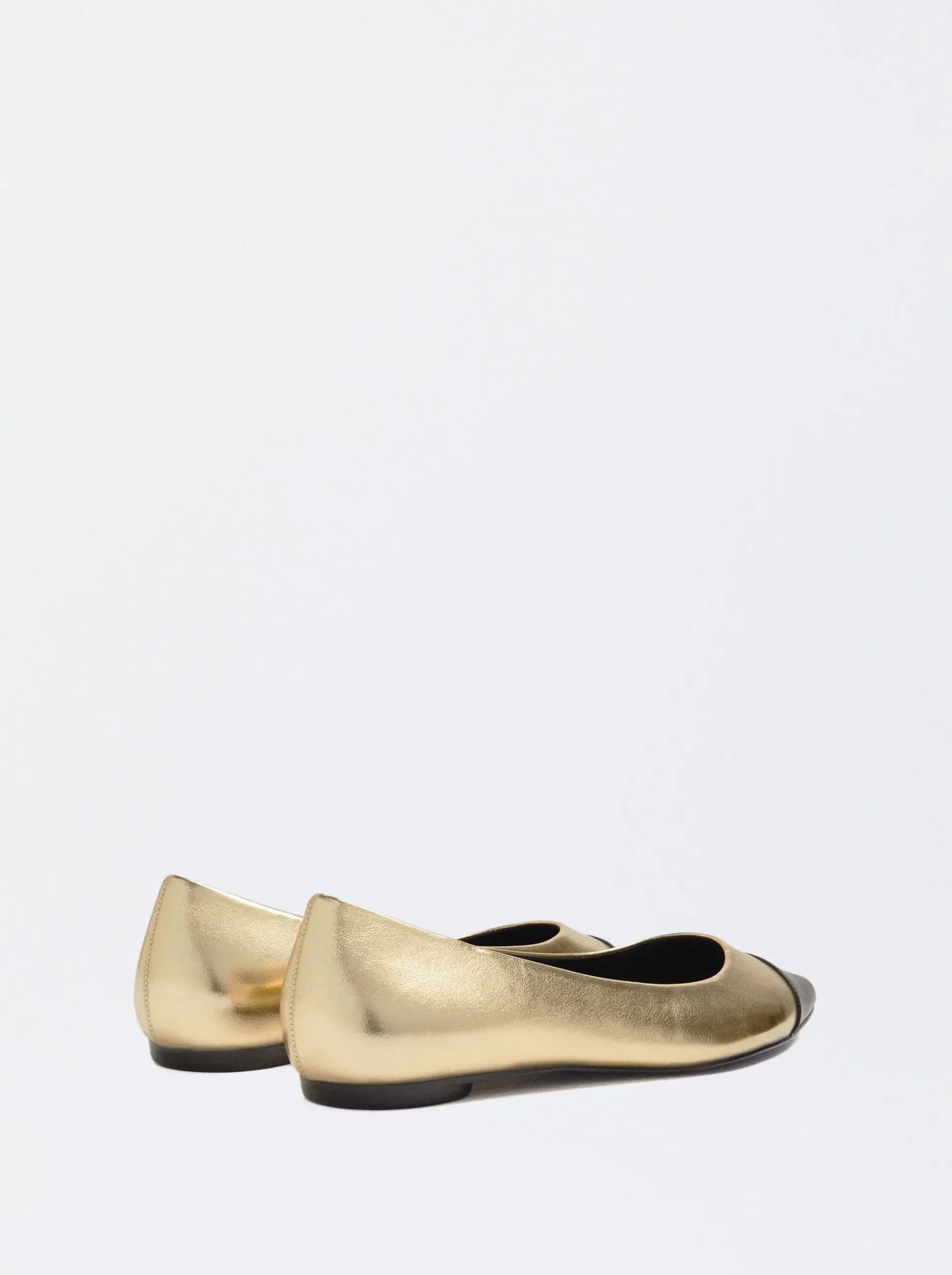 PARFOIS Raffinierter Modeschmuck|Lange Ohrringe>Zweifarbige Ballerinas Golden