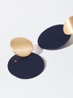 PARFOIS Ringe>Zweifarbige Ohrringe Blau